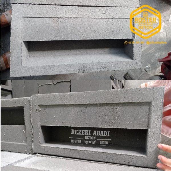 Roster Beton Motif Nako